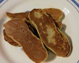 Φωτογραφία βήματος 3 της συνταγής Μικρά pancakes για βρέφη με 4 υλικά