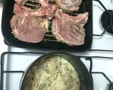 Foto del paso 2 de la receta: Costillas de cerdo con salsa de champiñones y crema
