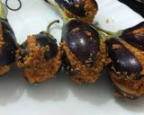 A picture of step 7 of Achari Baigan.