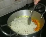 A picture of step 6 of Masala maggi.