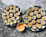 Hình bước làm 7 của món Sushi chay