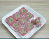 A picture of step 7 of Peanut - dry fruit barfi.