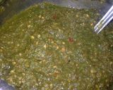 A picture of step 1 of Coriander Bread spread or Coriander pav Bhaji.