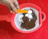 எஃலெஸ் சாக்லேட் ட்ரஃபில் கேக் (Eggless Choco Truffle Cake Recipe in TAmil) ரெசிபி ஸ்டேப் 3 புகைப்படம்