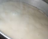 A picture of step 1 of Semovita swallow.