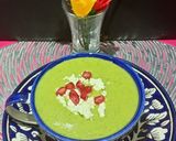 A picture of step 4 of Green Peas and Fresh Mint Leaves Soup.