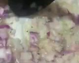 A picture of step 1 of Aloo ki bhujiya.