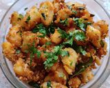 A picture of step 4 of Farali Dry Potato With Peanuts.