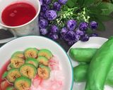 Foto langkah ke 6 dari resep Es Pisang Ijo.
