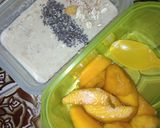 Foto langkah ke 2 dari resep Overnight oat mango (with fiber creme).