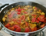 A picture of step 9 of Rasa valu Undhiyu.