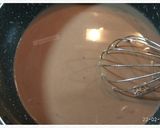 Foto langkah ke 6 dari resep Puding Busa Lapis Cokelat.