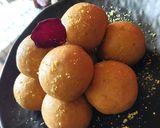A picture of step 3 of Magaja ladoo.