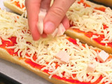 Pizza al pan  muy fácil!!!