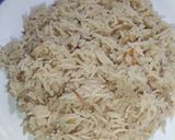 A picture of step 6 of Tarka Rice.