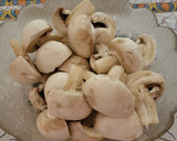 Foto del paso 1 de la receta: Pechugas de pollo rellenas de queso con champiñones