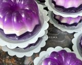 Foto langkah ke 3 dari resep Puding Semburat Anggur Leci.