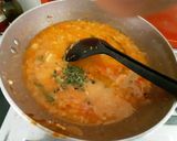 A picture of step 4 of Schezwan Masoor Dal.