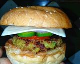 A picture of step 11 of Whooper burger.