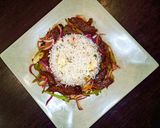 A picture of step 10 of Beef Dry Chilli With Fried Rice.