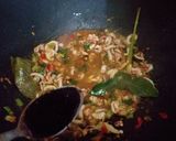 Foto langkah ke 4 dari resep Nasi bakar cumi.