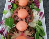 Foto del paso 5 de la receta: Ensalada de melón con vinagreta de frambuesa