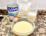 Foto del paso 1 de la receta: Pastel helado de coco