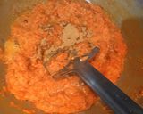 A picture of step 4 of Carrot Ladoo.