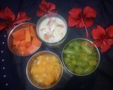 मिक्स फ्रूट मिल्क शेक (mix fruit milk shake recipe in Hindi) रेसिपी चरण 4 फोटो
