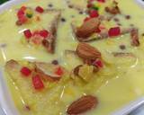 Shahi tukda with chilled custard recipe step 4 photo