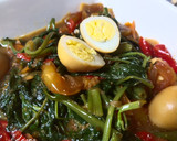 Foto langkah ke 5 dari resep Tumis Kangkung Telur Puyuh.