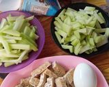 Foto langkah ke 1 dari resep Sambal Goreng Labu Siam Tempe.