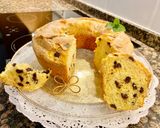 Foto del paso 10 de la receta: “Pastel de naranja con pepitas de chocolate”. (Orange cake with chocolate chips)
