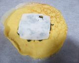 Foto del paso 4 de la receta: Creps rellenos de espinacas, queso y huevo