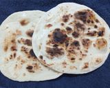 A picture of step 8 of Simple Naan.
