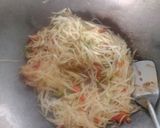 Foto langkah ke 3 dari resep Oseng pepaya.