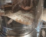 A picture of step 3 of Smoked Pickled Herring Dip.
