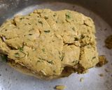 A picture of step 2 of Yam cutlet.