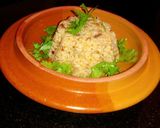 A picture of step 18 of Sayadiyah Rice.