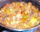 Foto del paso 9 de la receta: Arroz con costillas, pulpo, verduras y aguacates