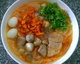 Hình bước làm 7 của món Bánh Canh Cua Giò Heo