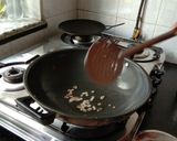 A picture of step 2 of Ajwain ke laddu.