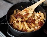 油漬番茄Mozzarella雞肉焗烤麵的食譜步驟4照片