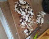 Gombás rántotta recept fázis 1 fotója