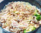 白醬菇菇蛤蜊彩虹麵的食譜步驟11照片