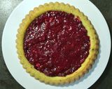Une image de l'étape 3 de Tarte renversée pistache et fruits rouges.