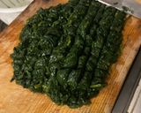 A picture of step 1 of Trieste-Style Creamed Spinach.