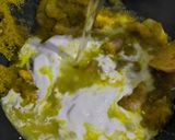 Foto langkah ke 2 dari resep Gulai Pakis Udang Telur Puyuh.