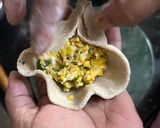 A picture of step 2 of Boiled Corn 🌽 Cheese 🧀 Barley Flour Paratha 🫓.