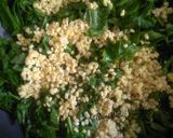 A picture of step 1 of Punjabi Malai Palak.